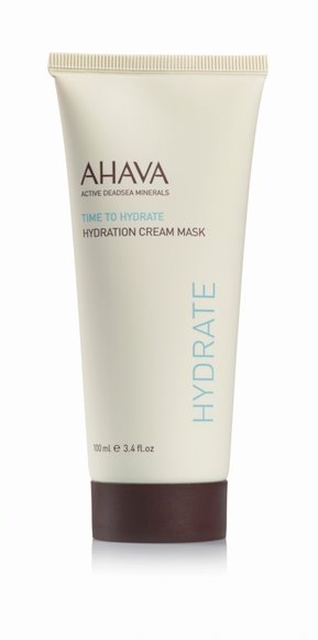 AHAVA TIME TO HYDRATE DRĖKINAMOJI KREMINĖ VEIDO KAUKĖ, 100 ml