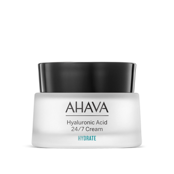 AHAVA HYDRATE 24/7 VEIDO KREMAS SU HIALURONO RŪGŠTIMI, 50 ML
