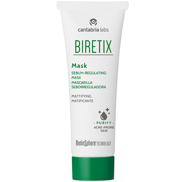 BIRETIX SEBUMĄ REGULIUOJANTI VEIDO KAUKĖ, 25 ML