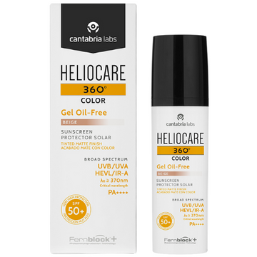 HELIOCARE 360 COLOR OIL-FREE APSAUGINIS GELIS SPF 50+, 50 ML (Beige)