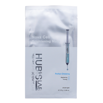 HUBISLAB E+ EPIDERMA NOVA CELL ŠVIESINANTI VEIDO KAUKĖ, 5x25 g