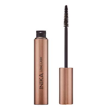 INIKA ORGANIC ILGINAMASIS VEGANIŠKAS BLAKSTIENŲ TUŠAS BLACK, 8 ML