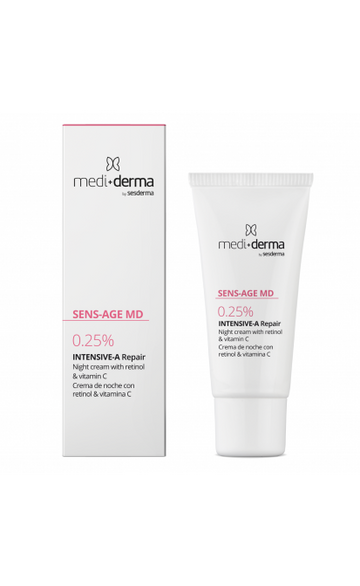 MEDIDERMA intensyvus naktinis kremas su retinoliu 0,25 %