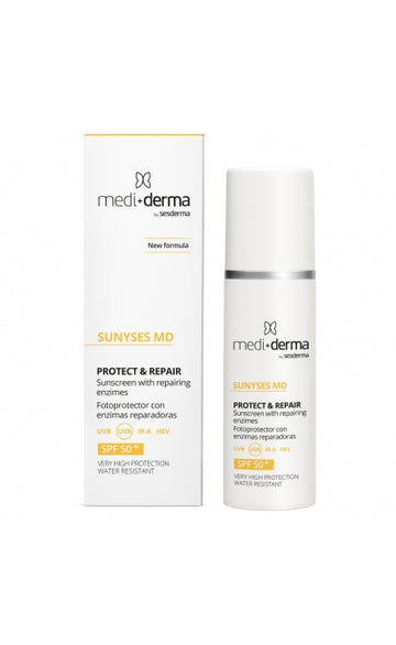 MEDIDERMA veido kremas spf 50 su spalva