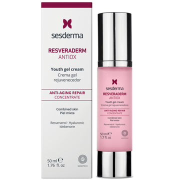 SESDERMA RESVERADERM ANTIOKSIDACINIS GELINIS VEIDO KREMAS, 50 ML