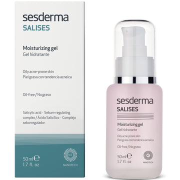 SESDERMA SALISES DRĖKINAMASIS GELIS Į AKNĘ LINKUSIAI ODAI, 50 ML
