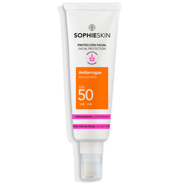 SOPHIE SKIN JAUNINANTIS APSAUGINIS VEIDO KREMAS NUO SAULĖS SPF 50, 50 ML