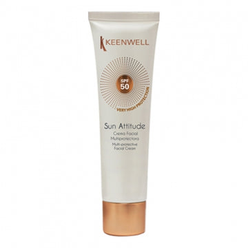 KEENWELL SUN ATTITUDE APSAUGINIS KREMAS VEIDUI SPF 50, 60 ml