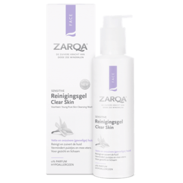 ZARQA CLEAR SKIN PRAUSIKLIS Į AKNĘ LINKUSIAI ODAI, 200 ML