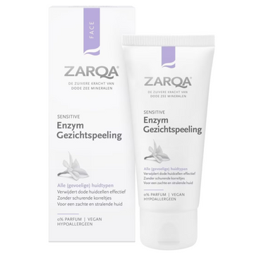 ZARQA ENZIMINIS ŠVELNUS VEIDO PILINGAS, 50 ML